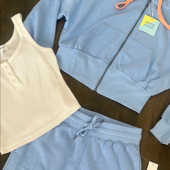 HIPPIE ROSE JOGGER SET - Picture 6 of 7